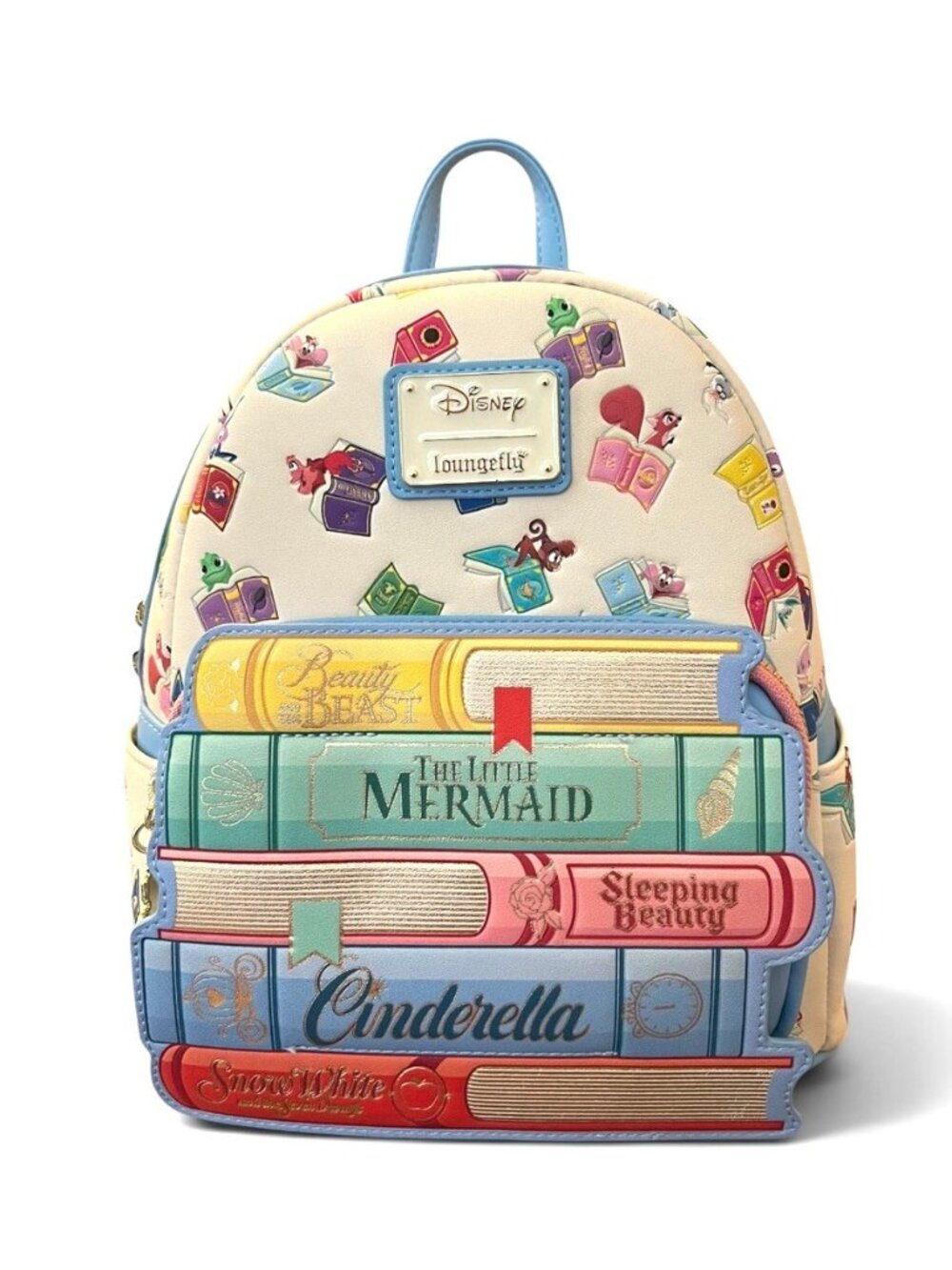 Loungefly Disney Princess Books Classics Mini Backpack Cinderella Snow White NWT